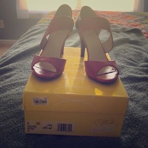 Red high heels